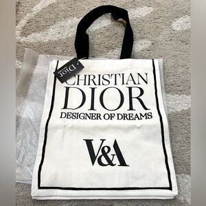 V&A Fashion Manifesto Christian Dior Tote Bag